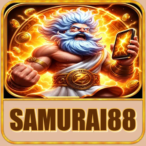 Pratinjau visual kanal unduhan samurai88 APK resmi 512×512